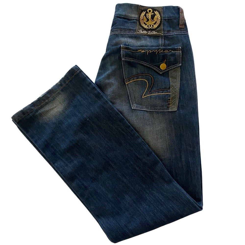Spykar Straight Leg Denim Jeans Size Waist 32 Length 33